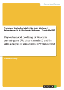 Phytochemical profiling of Garcinia gummi-gutta (Malabar tamarind) and in vitro analysis of cholesterol lowering effect