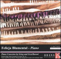 Piano Concertos by Grieg and Liszt/Busoni (Limited Edition) - Felicja Blumental (piano)