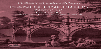 Piano Concertos Nos. 7-10 in Full Score: With Mozart's Cadenzas - Mozart, Wolfgang Amadeus