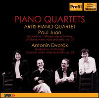 Piano Quartets by Paul Juon & Antonn Dvork - Artis Ensemble Stuttgart (chamber ensemble)