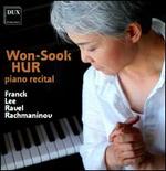 Piano Recital: Franck, Lee, Ravel, Rachmaninov