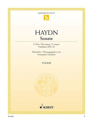 Piano Sonata in C Major: Hob 16:35 - Haydn, Franz Josef (Composer)