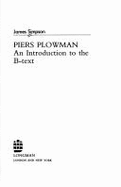 Piers Plowman: An Introduction to the B-Text - Simpson, James