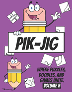 PIK-JIG - Art activity book - Activity book young adults