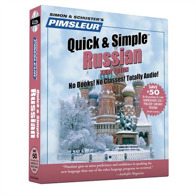 Pimsleur Russian Quick & Simple Course - Level 1 Lessons 1-8 CD: Learn to Speak and Understand Russian with Pimsleur Language Programs - Pimsleur