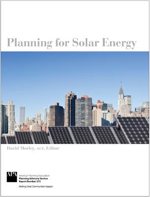 Planning for Solar Energy - Morley, David