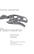 Plateosaurus: Der Deutsche Lindwurm