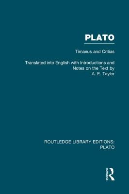 Plato: Timaeus and Critias (Rle: Plato) - Taylor, A