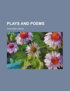 Plays and Poems