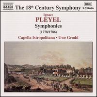 Pleyel: Symphonies - Capella Istropolitana; Uwe Grodd (conductor)
