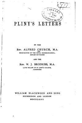 Pliny's letters - Church, Alfred