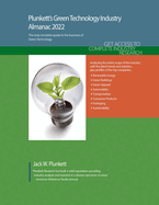 Plunkett's Green Technology Industry Almanac 2022: Green Technology Industry Market Research, Statistics, Trends and Leading Companies