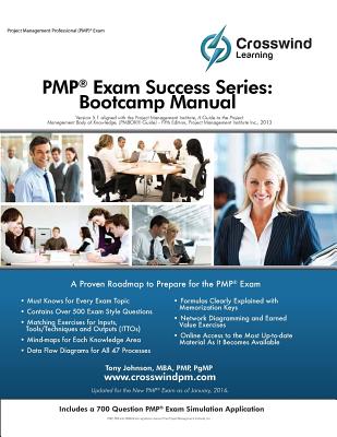 Pmp Exam Success Series: Bootcamp Manual with Exam Sim App - Johnson, Mba Pmp Pgmp Pfmp Mr Tony