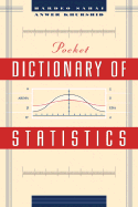 Pocket Dictionary of Statistics - Sahai, Hardeo, and Khurshid, Anwer