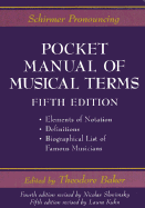 Pocket manual of musical terms