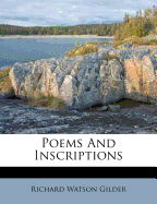 Poems and Inscriptions