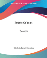 Poems Of 1844: Sonnets