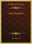 Poems of Sentiment