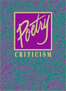 Poetry Criticism - Lee, Michelle (Editor)