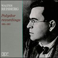 Polydor Recordings - Walter Rehberg (piano)