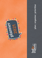 Pop Planner 2021 H/B Orange Cover