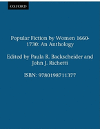Popular Fiction by Women 1660-1730: An Anthology
