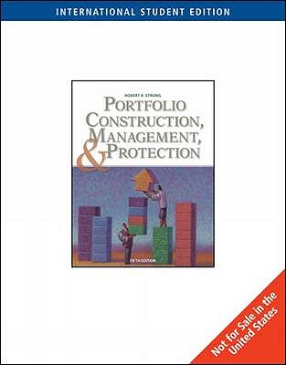 Portfolio Construction, Management, and Protection - Strong, Robert