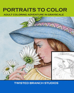 Portraits to Color: Adult Coloring Adventure in Grayscale