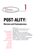 Post-Ality: Marxism and Postmodernism