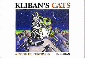 Postcard-Kliban's Cats