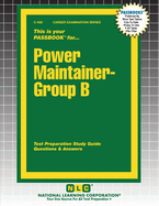 Power Maintainer - Group B