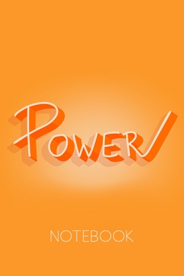 Power Notebook: Inspirational and motivational quote on the orange background You can use it as diary journal, composition book or sketchbook and dot grid paper is fantastic for your ideas. Try and make your dreams come true by writing them down first - Lit, Mag