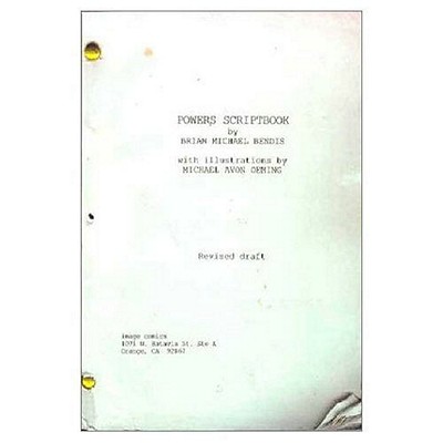 Powers Scriptbook - Bendis, Brian Michael, and Oeming, Michael Avon