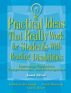 Practical Ideas That Really Work for Students with Reading Disabilities: Improving Vocabulary, Comprehension, and Metacognition - McConnell, Kathleen