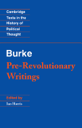 Pre-Revolutionary Writings