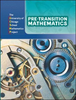 Pre-Transition Mathematics: Student Edition - Ucsmp