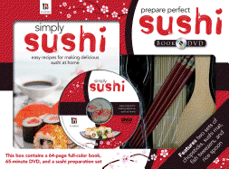 Prepare Perfect Sushi Book and DVD