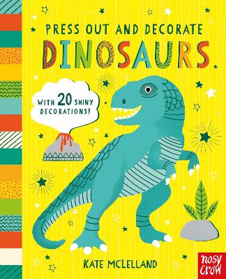 Press Out and Decorate: Dinosaurs - 