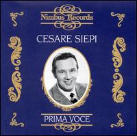 Prima Voce: Cesare Siepi - Cesare Siepi (bass); Orchestra of Radio Italiana
