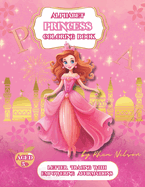 Princess Alphabet A-Z Coloring Book With Empowering Affirmations: Different Carefully Selected Princess Images With Letter Tracing Alphabet and Affirmations, Kids Activities, Elementary School, Girls Power, Ideal Gift, Pink Present