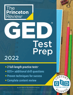 Princeton Review GED Test Prep, 2022: Practice Tests + Review & Techniques + Online Features