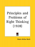Principles and Problems of Right Thinking