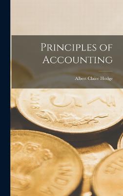 Principles of Accounting - Hodge, Albert Claire