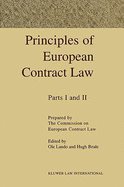 Principles Of European Contract: 2 Volumes