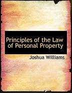 Principles of the Law of Personal Property