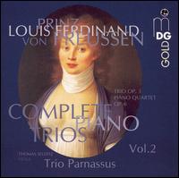 Prinz Louis Ferdinand von Preussen: Complete Piano Trios, Vol. 2 - Thomas Selditz (viola); Trio Parnassus