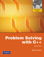 Problem Solving with C++: International Edition - Savitch, Walter