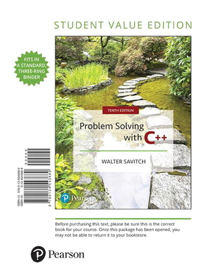 Problem Solving with C++ - Savitch, Walter, and Mock, Kenrick