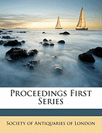 Proceedings First Serie, Volume 4