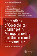 Proceedings of Geotechnical Challenges in Mining, Tunneling and Underground Infrastructures: ICGMTU, 20 December 2021